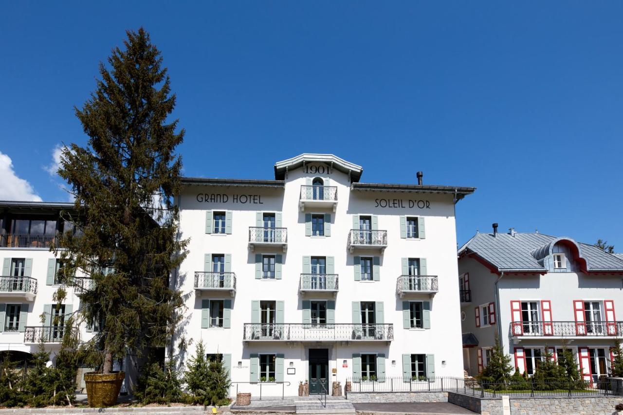 Grand Hotel Soleil D'Or Megève Exterior foto