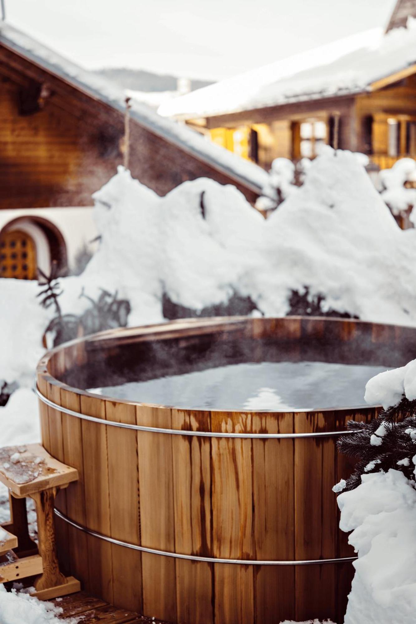 Grand Hotel Soleil D'Or Megève Exterior foto